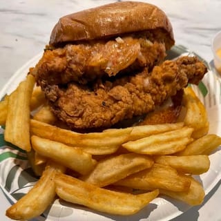 Korean Fried Chicken Sandwich
