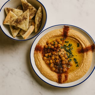 Hummus & Flatbread